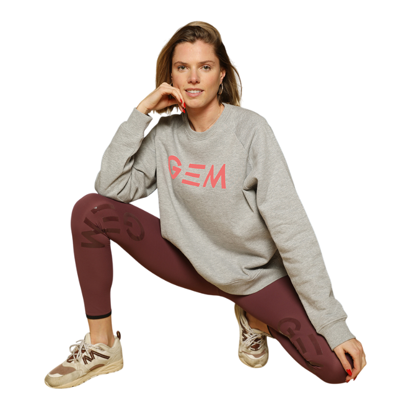 GEM - Sweat femme Benito gris | - Ohlala