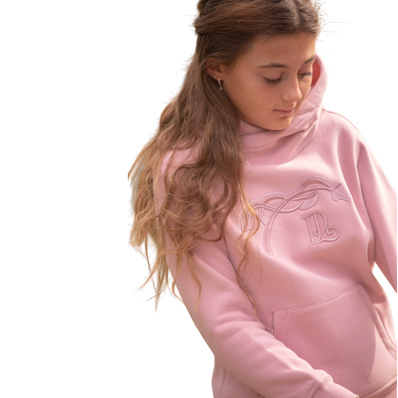 Eden by Pénélope - Kinder hoodie Polly poederroze 