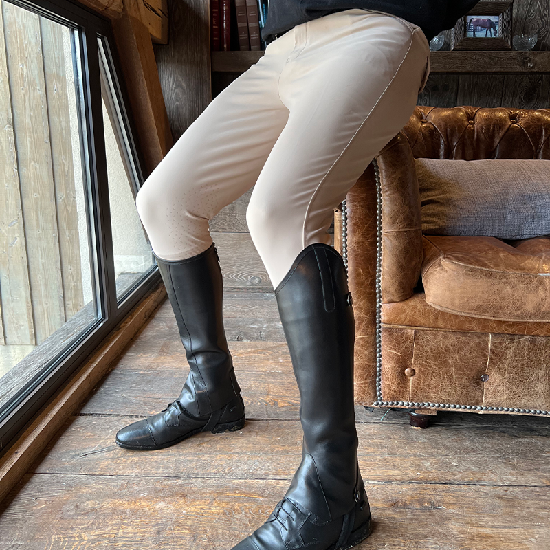 TdeT - Pantalon d'équitation homme Ultime taupe