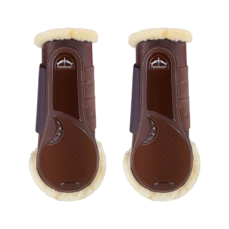 Veredus - TRC Vento High Save the Sheep Fetlock Guards Brown 