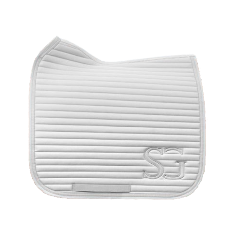 SG - Tapis de dressage Lilibet blanc | - Ohlala