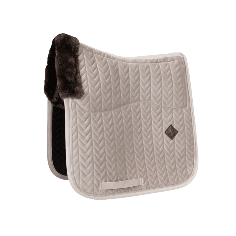 Kentucky Horsewear - Tapis de dressage Skin Friendly Velvet beige | - Ohlala