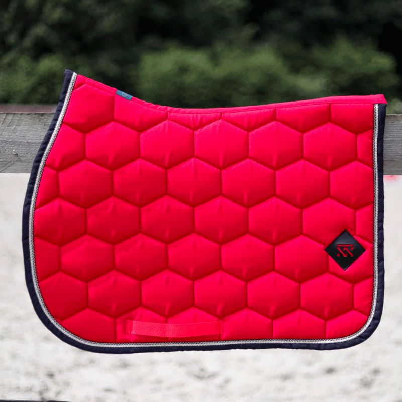 Oxxer - Tapis de dressage intemporels rouge | - Ohlala