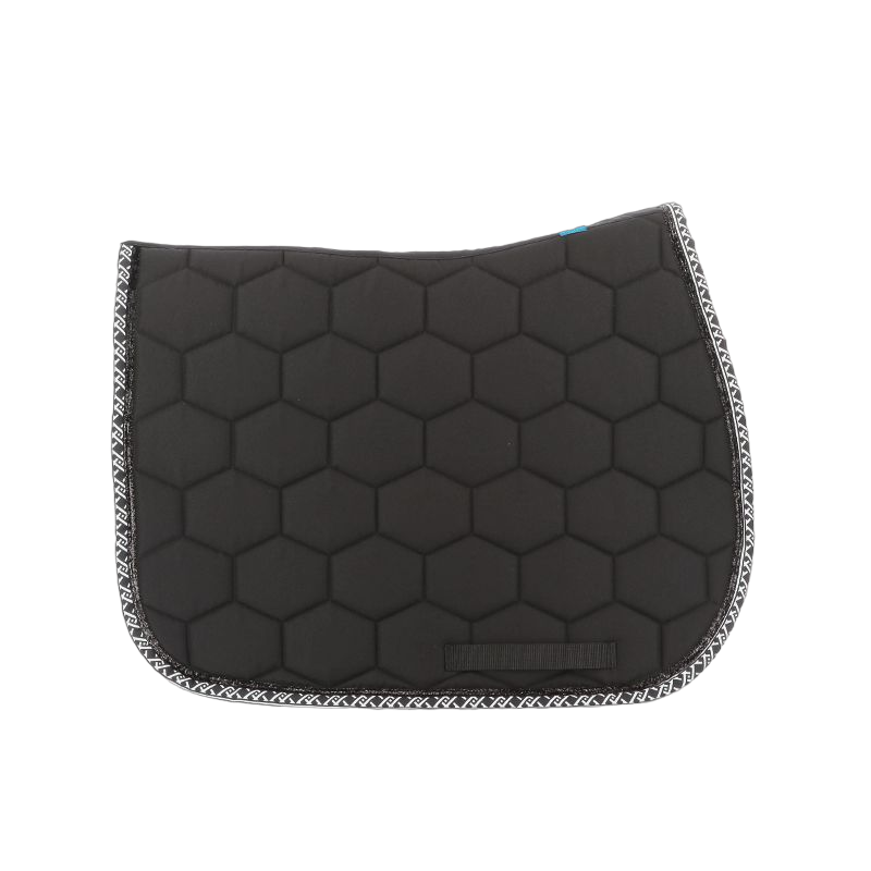 Oxxer - Tapis de selle Monogramme noir/ noir | - Ohlala