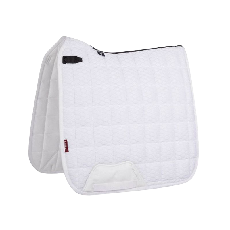 LeMieux - Tapis de dressage Carbon Mesh Air blanc | - Ohlala