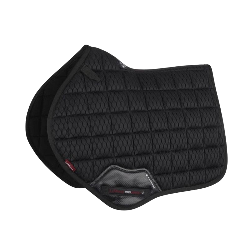 LeMieux - Tapis de selle Carbon Mesh Air noir | - Ohlala