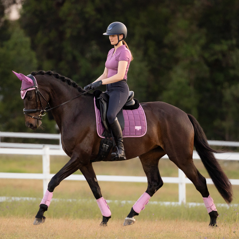 LeMieux - Tapis de dressage Loire Classic mallow | - Ohlala