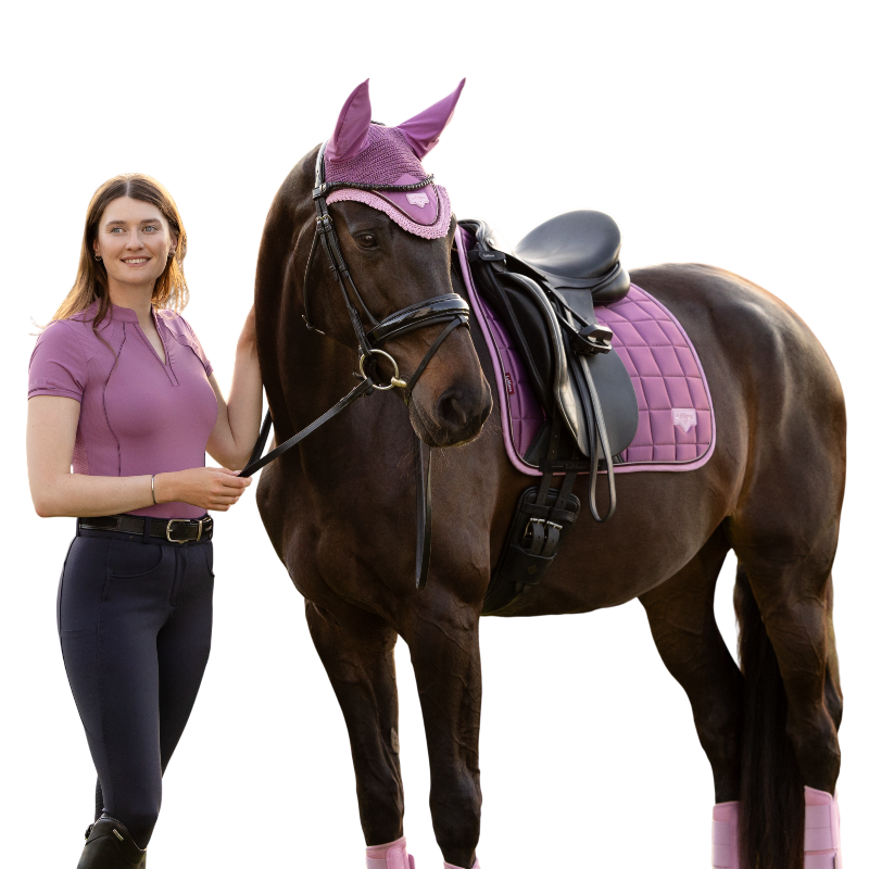 LeMieux - Tapis de dressage Loire Classic mallow | - Ohlala