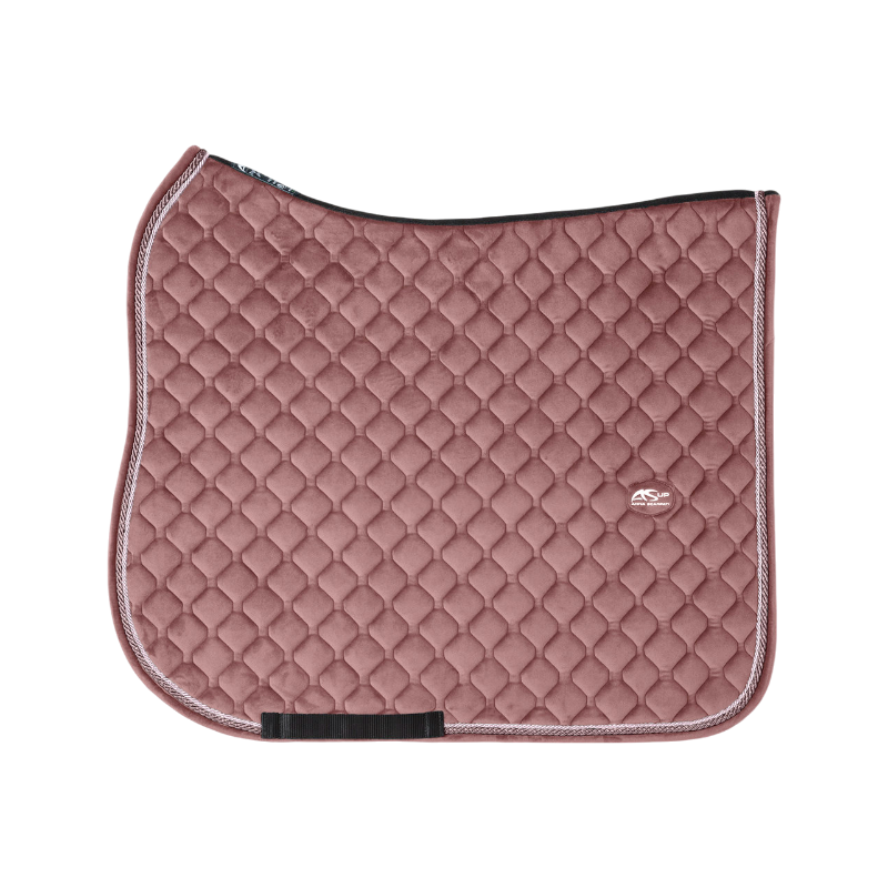 Anna Scarpati - Quinoa 27 velvet dressage mat old rose 