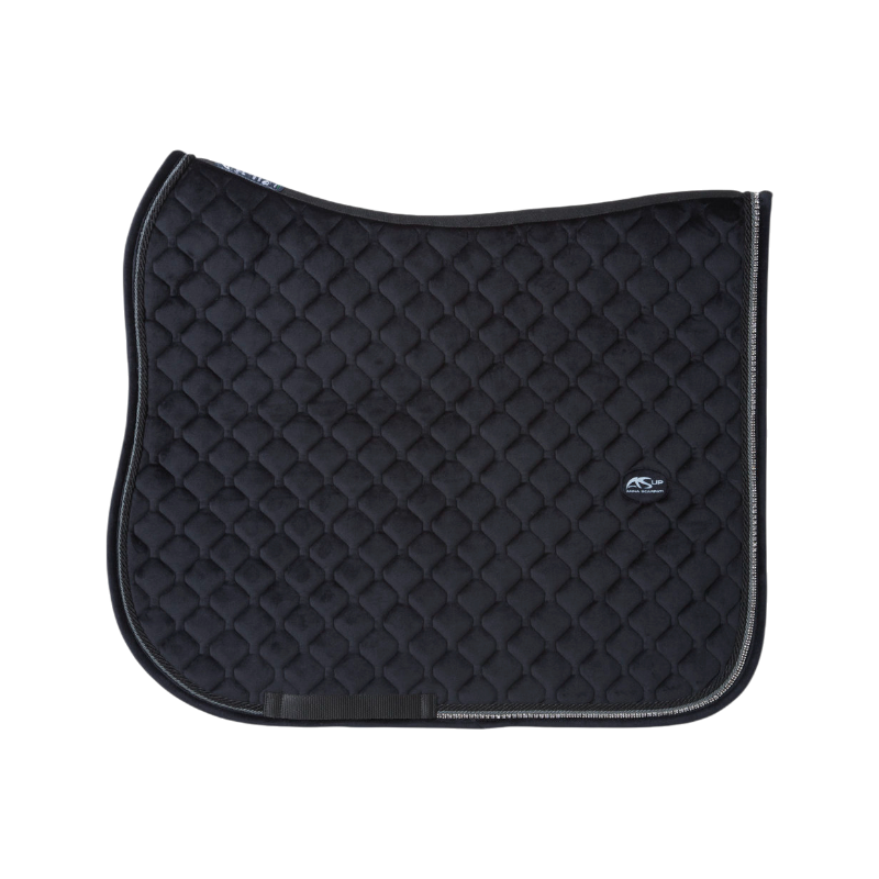 Anna Scarpati - Quinoa 28 velvet rhinestone dressage saddle pad 