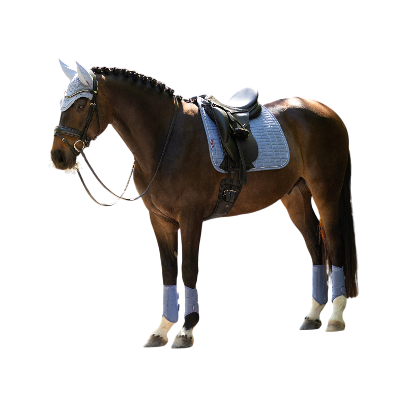 LeMieux - Tapis de dressage Suede powder blue | - Ohlala