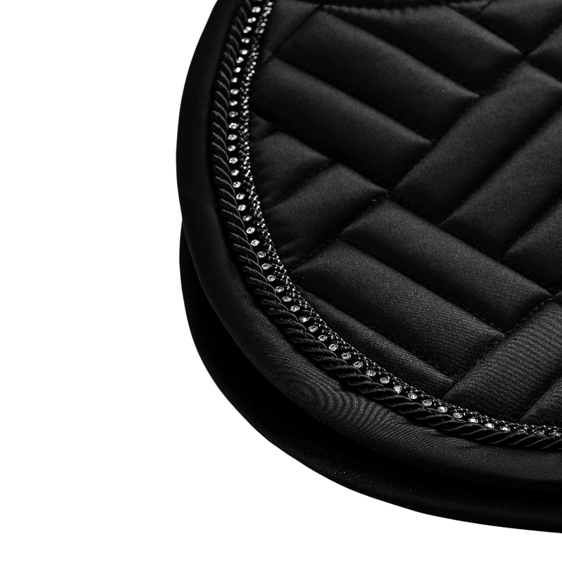 Equestrian Stockholm - Tapis de selle Crystal noir