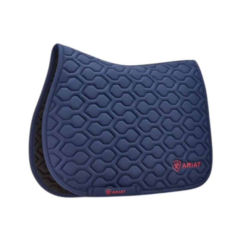 Ariat - Tapis de selle Evolve marine | - Ohlala