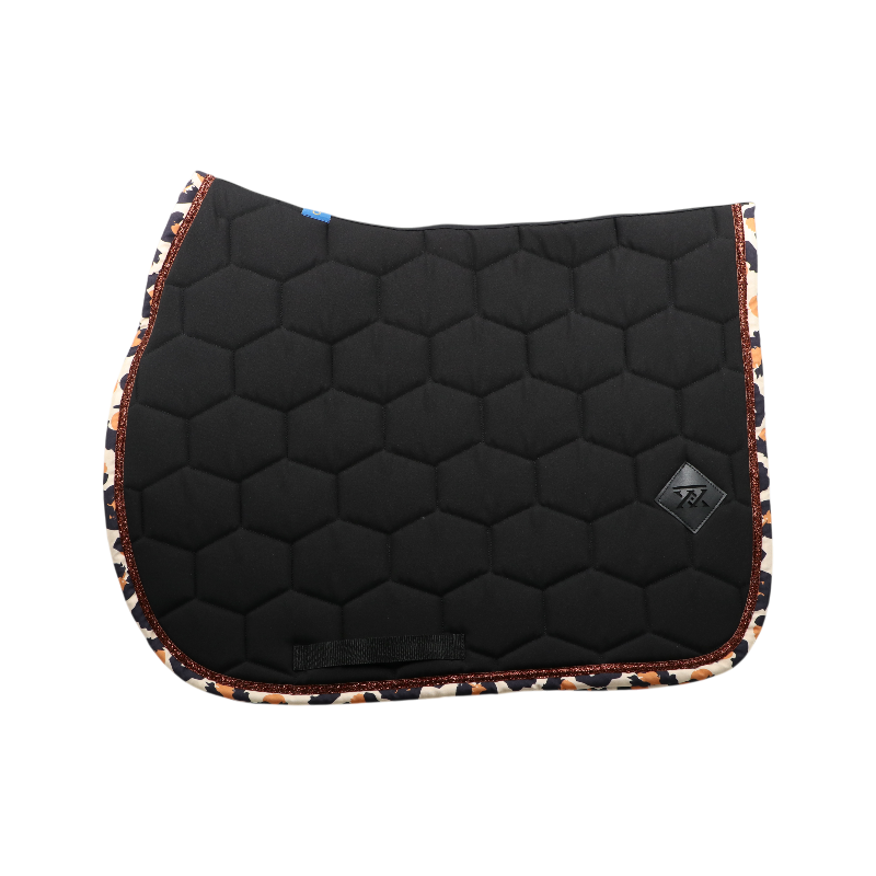Oxxer - Tapis de selle Léopard chocolat | - Ohlala