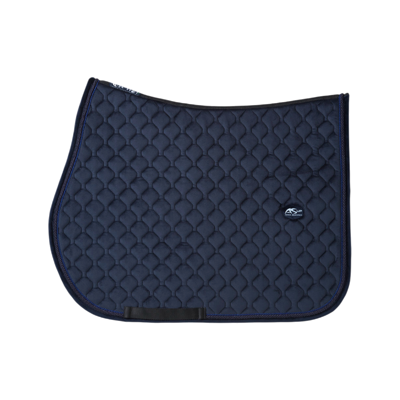 Anna Scarpati - saddle pad Queto 27 navy velvet 