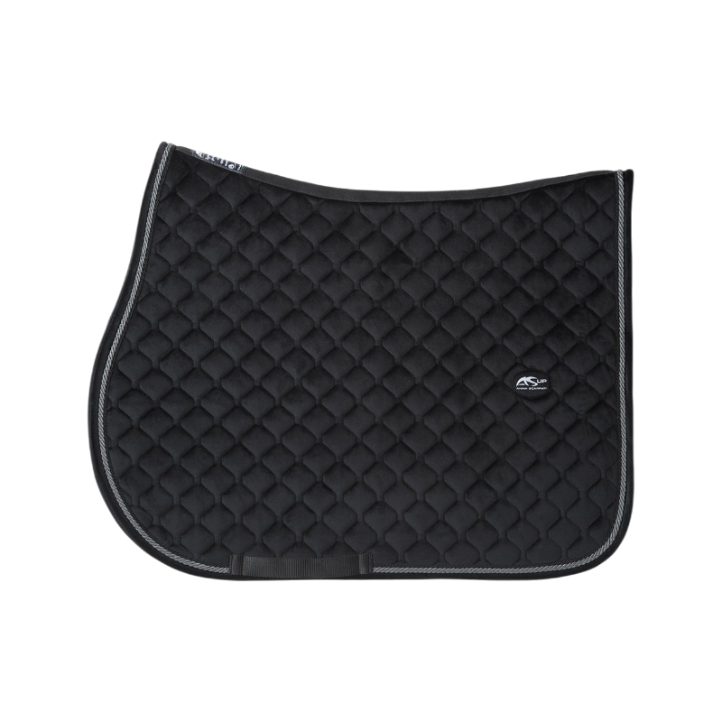 Anna Scarpati - saddle pad Queto 27 black velvet 