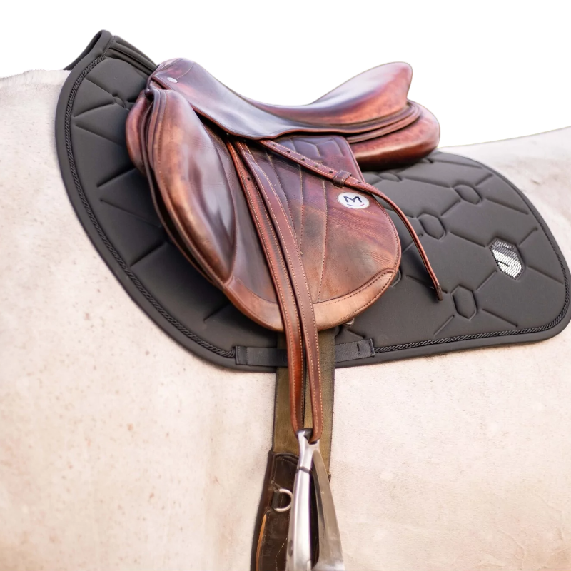 Samshield - Tapis de selle Spineshield swarovski anthracite