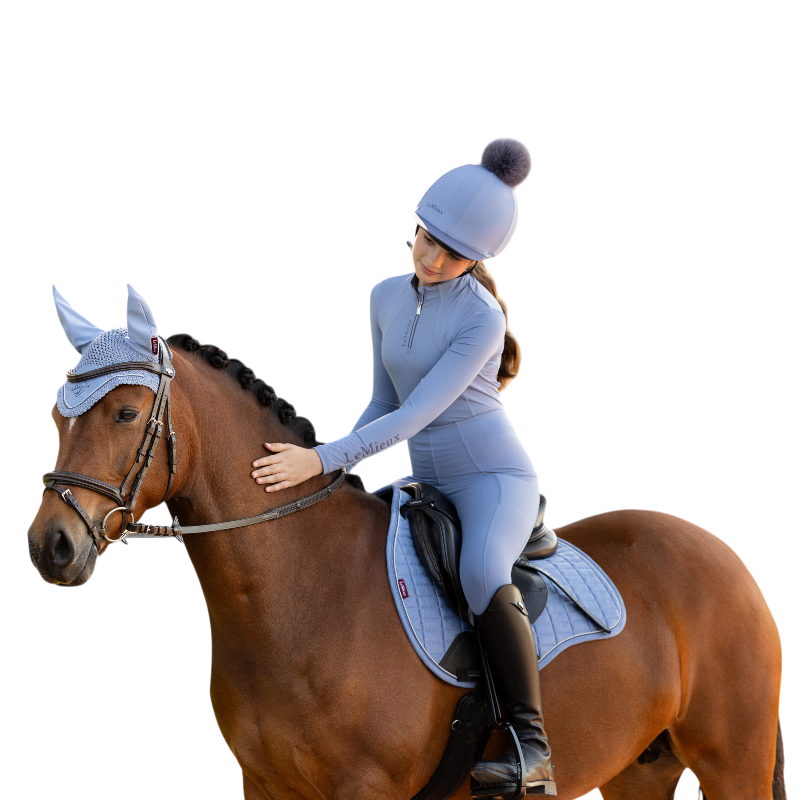 LeMieux - Tapis de selle Suede GP podwer blue | - Ohlala