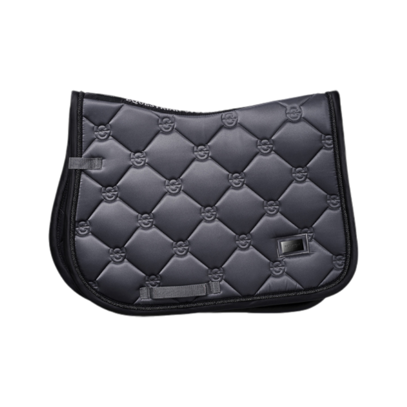 Equestrian Stockholm - Tapis de selle Winter Shadow gris/ noir