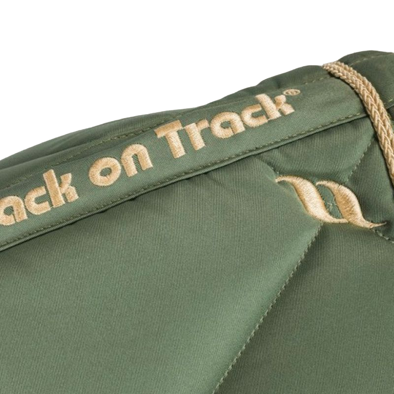 Back On Track - Tapis de selle Night olive | - Ohlala