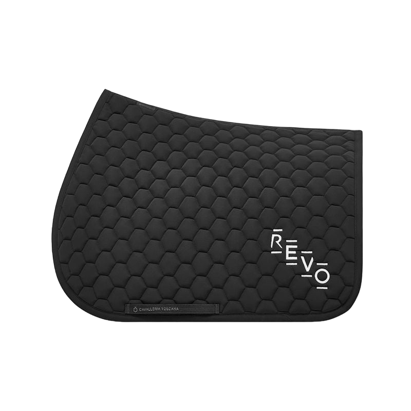 Cavalleria Toscana - Tapis de selle R-evo Premier noir | - Ohlala