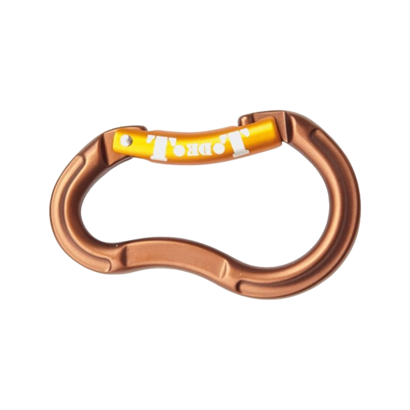 TdeT - TdeT climbing carabiner brown/orange