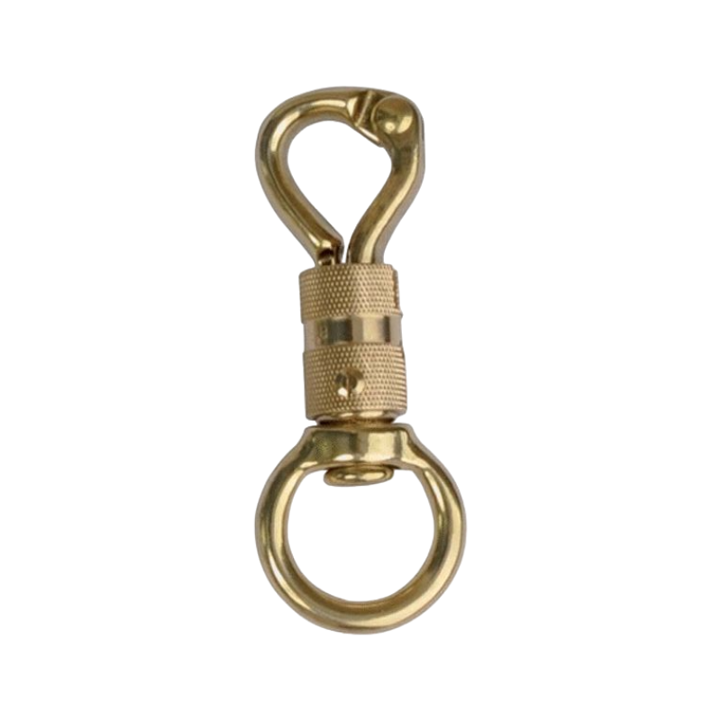 TdeT - Brass safety carabiner