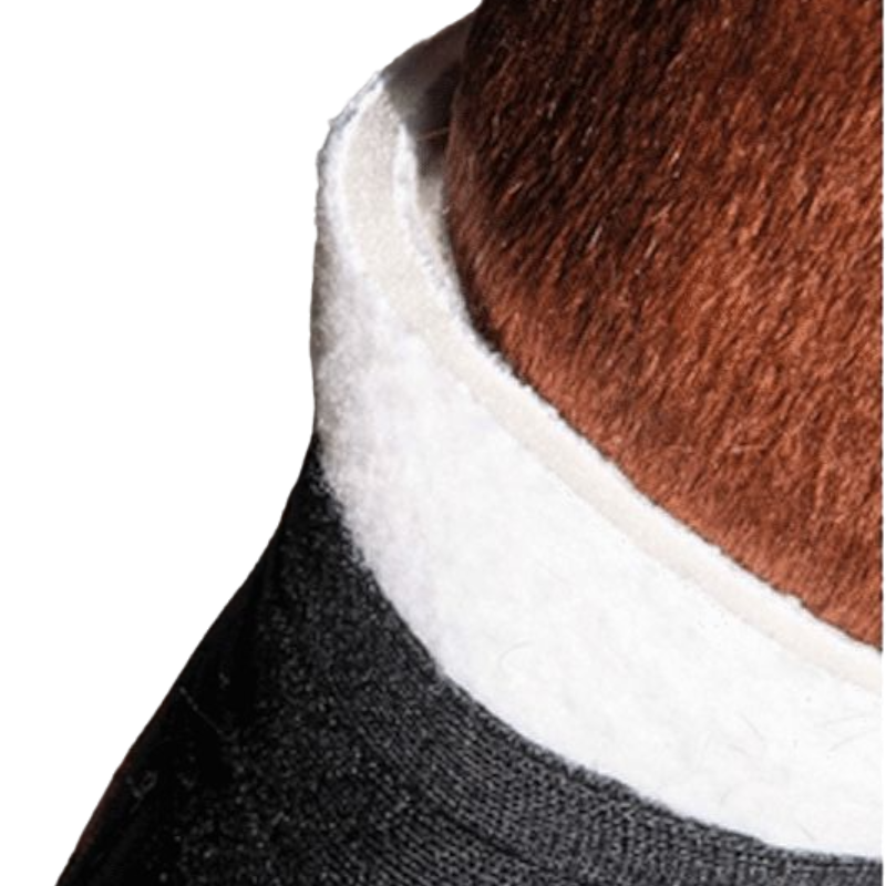 TdeT - Under anterior foam and white fabric bandage