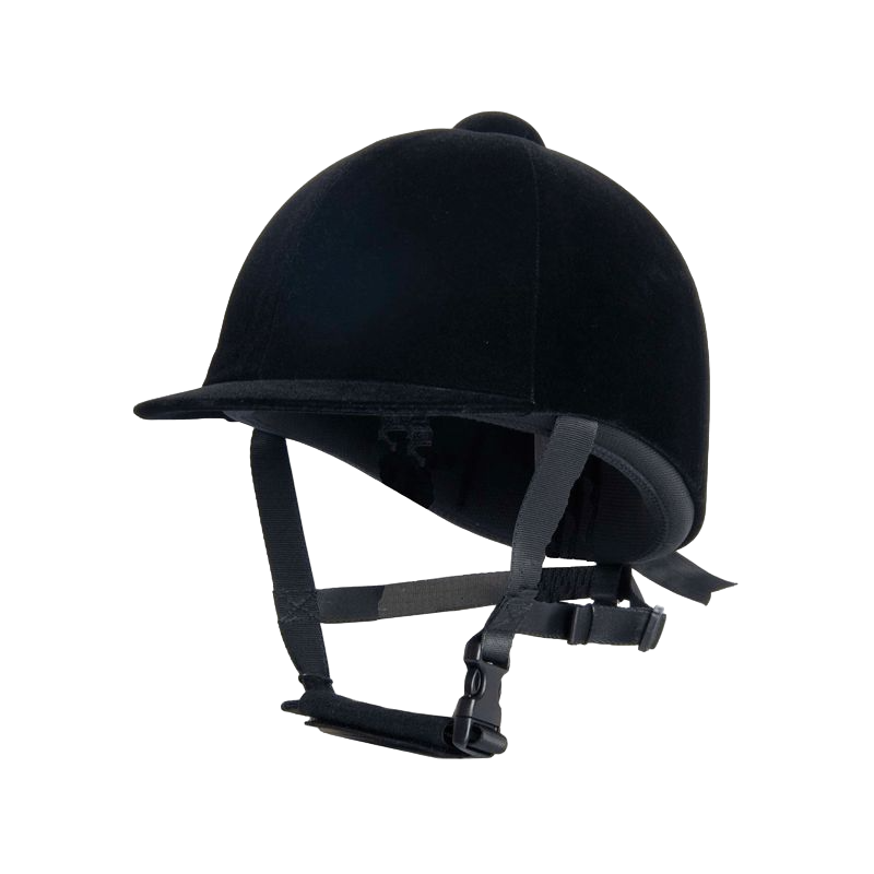 TdeT - Casque classique velours noir