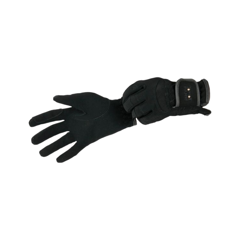 TdeT – Schwarze Galop-Handschuhe