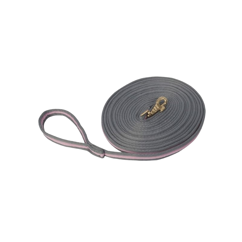 TdeT – Arbeits-Lanyard in Grau/Rosa