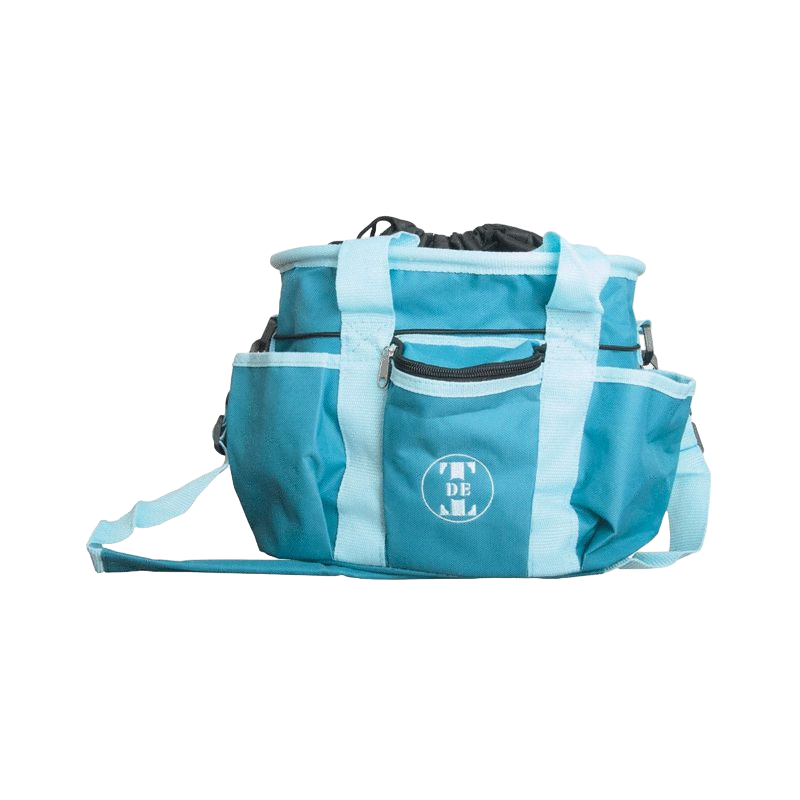 TdeT - Turquoise/sky blue grooming bag