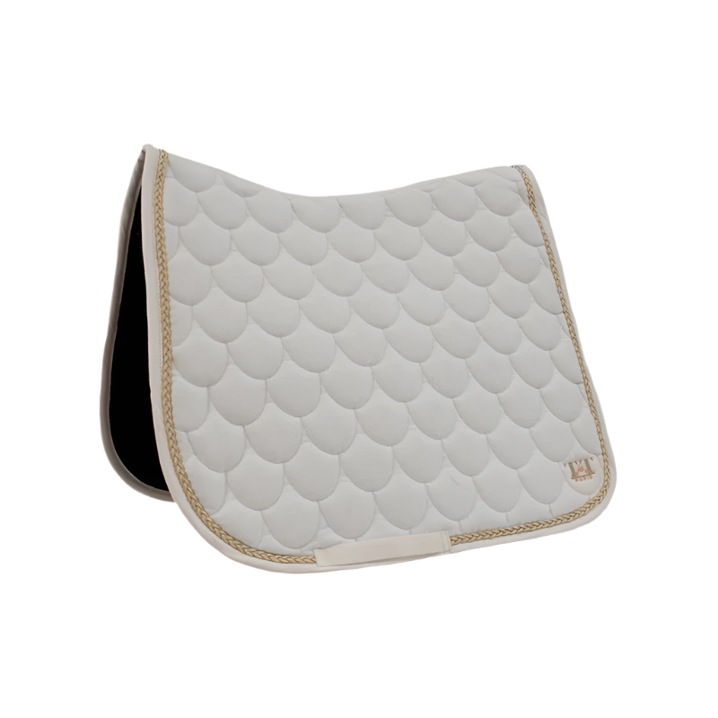 TdetT - White Diane dressage mat