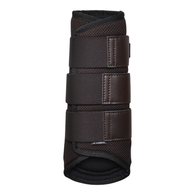 TdeT - Mesh & Neopreen bruine handvatten x2 