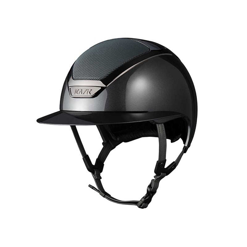 Kask - Casque d'équitation Star Lady Pure Shine Chrome II anthracite | - Ohlala