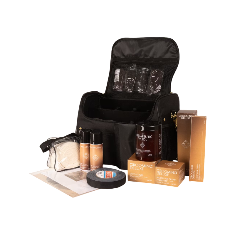 Grooming Deluxe - Trousse de premiers secours Kit noir