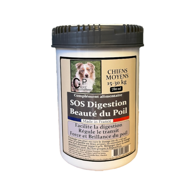 Ungula Naturalis - Complément alimentaire pour chien SOS Digestion et beauté du poil