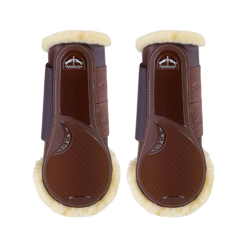 Veredus - Anterior closed gaiters TRC vento save the sheep brown x2