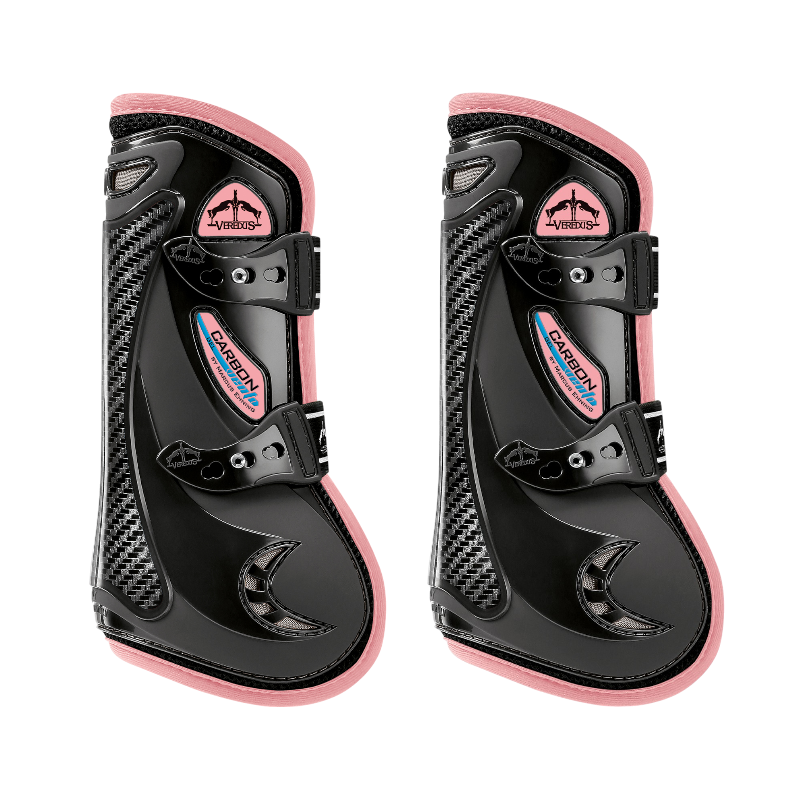 Veredus - Guêtres ouvertes Carbon Gel Vento light pink