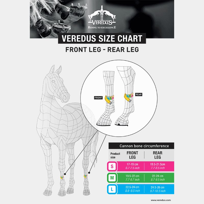 Veredus - Guêtres fermées antérieures TRC Vento Save The Sheep Noir | - Ohlala