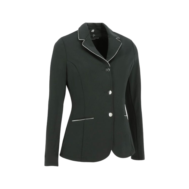 Equithème - Veste de concours femme Roma noir | - Ohlala