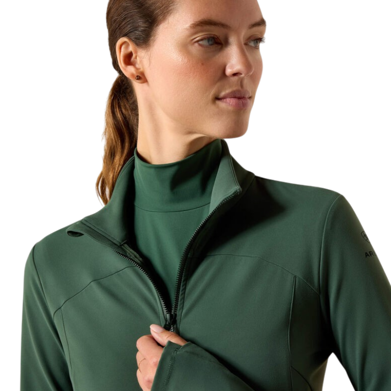 Ariat - Veste à fermeture éclair intégrale femme SolVeil monstera | - Ohlala