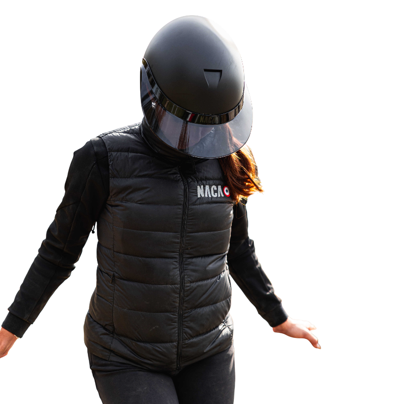 NACA - Visière XL X-Ray dark smoke/ noir | - Ohlala