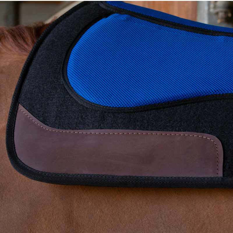 Westride - Tapis western Pro noir et bleu | - Ohlala