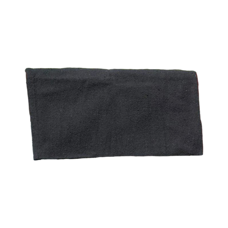 Westride - Tapis navajo coton/acrylique uni noir