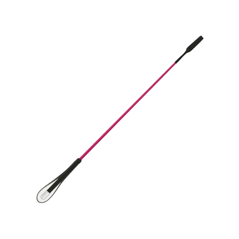 Whip&Go - Cravache fibre de verre recouverte nylon tressé rose