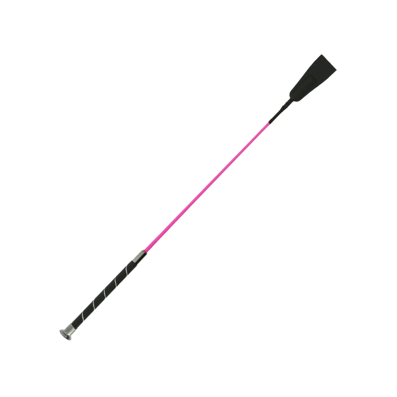 Whip&Go - Cravache insert strass rose