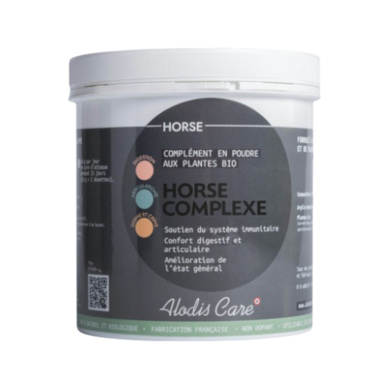 Alodis Care - Pulver-Nahrungsergänzungsmittel Allgemeinzustand Horse Complex 500g