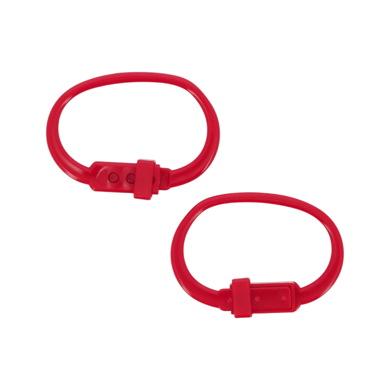 Hippotonic - Anneaux de sécurité rouge (x2) | - Ohlala