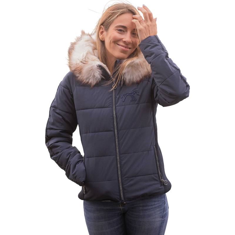 Pénélope - Women's jacket Louxy navy 
